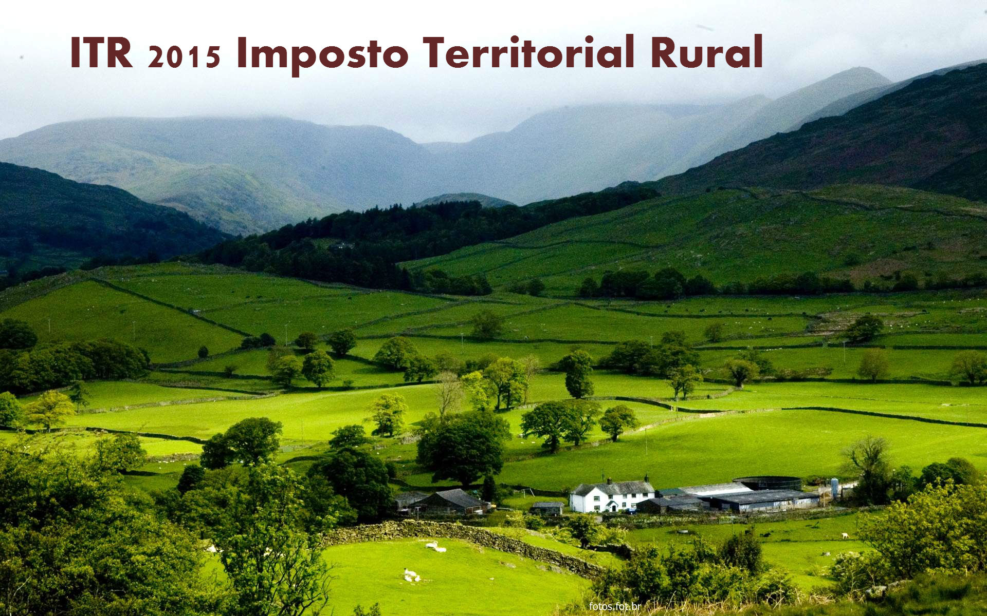 Termina hoje prazo de entrega da declaração do Imposto Territorial Rural
